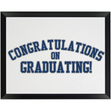 Grad Autograph Plaque Wood Plaque