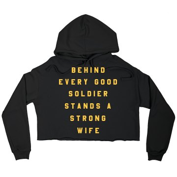 Wife of a Marine Hoodie Unisex Hanes Ultimate Cotton Heavyweight Hoodie
