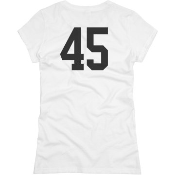 Softball Champs Tee Junior Fit Basic Bella Favorite Tee