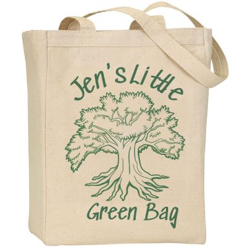 Earth Day Green Bag Liberty Bags Canvas Tote