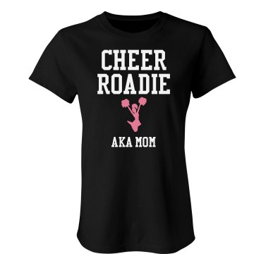 Cheer Roadie Junior Fit Bella Crewneck Jersey Tee