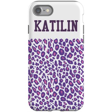 Lepoard iPhone 4 Case Rubber iPhone 4 & 4S Case Black