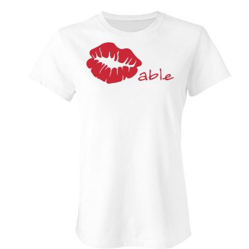 Kissable Junior Fit Bella Crewneck Jersey Tee
