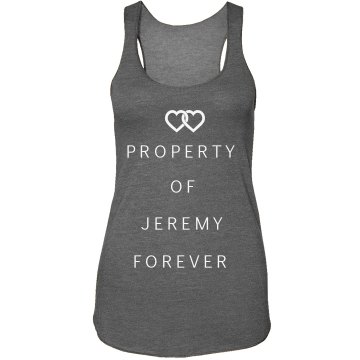 Property of Ryan Junior Fit Bella Long Sleeve Thermal Tee