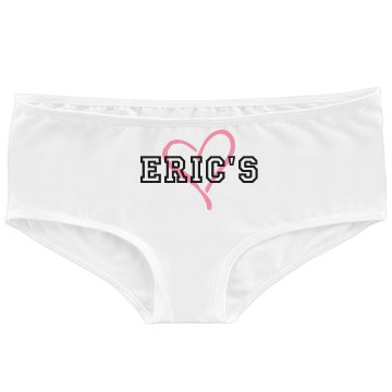 Eric's Valentine Bella Contrast Satin Trim Thong