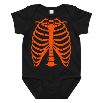 Baby Ribs Infant Rabbit Skins Lap Shoulder Creeper