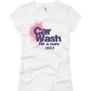 Car Wash Junior Fit Basic Bella Favorite Tee