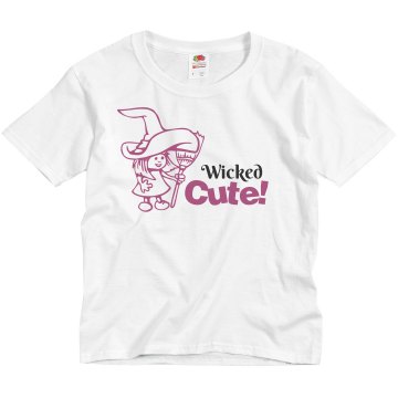 Wicked Cute Youth Basic Gildan Ultra Cotton Crew Neck Tee