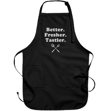 Better. Fresher. Tastier. Port Authority Adjustable Full Length Apron