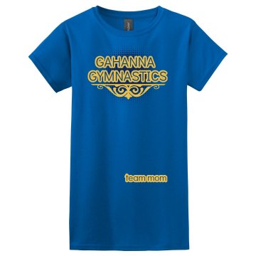 Gahanna Gymnastics Misses Relaxed Fit Gildan Ultra Cotton Tee