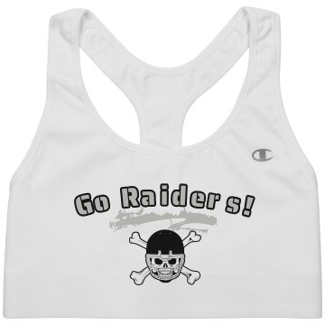 Go Raiders Sports Bra Alo Ladies' Mesh Back Sports Bra