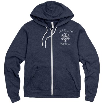 snowflake hoodie Unisex Gildan Heavy Blend Full Zip Hoodie