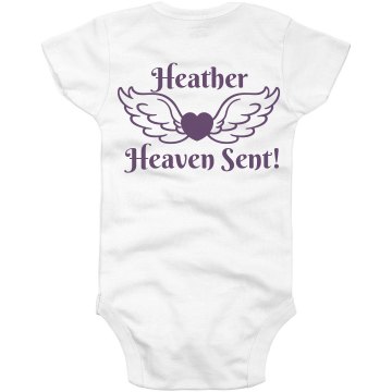 Heather's Heaven Sent Infant Gerber Onesies