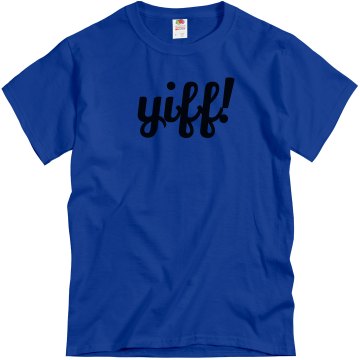 yiff! Unisex Gildan Heavy Cotton Crew Neck Tee