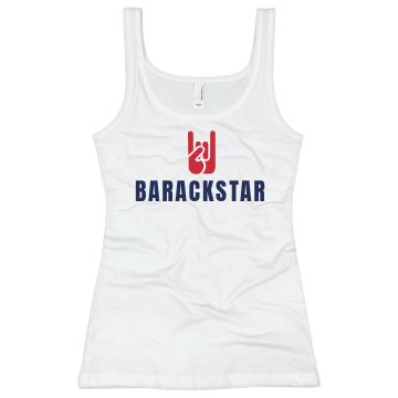 Barackstar Junior Fit Bella Sheer Longer Length Rib Tank Top