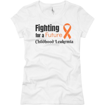 Fighting for a Future Junior Fit Basic Bella Favorite Tee