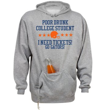 Poor Student Football Tix Junior Fit Bella 1x1 Rib 3/4 Sleeve Raglan Tee