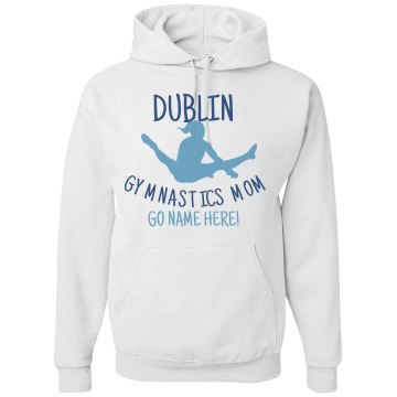 Gymnastics Mom Hood Unisex Gildan Heavy Blend Hoodie