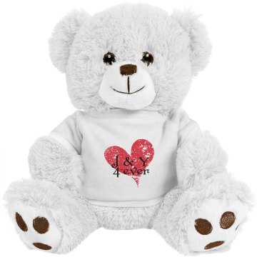 J & Y 4ever Medium Plush Teddy Bear