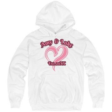 Amy And Luke Hoodie Unisex Hanes Ultimate Cotton Heavyweight Hoodie