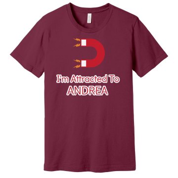Attracted To Andrea Unisex Gildan SoftStyle Tee