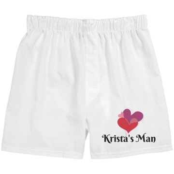 Krista's Man Unisex Robinson Boxer Shorts
