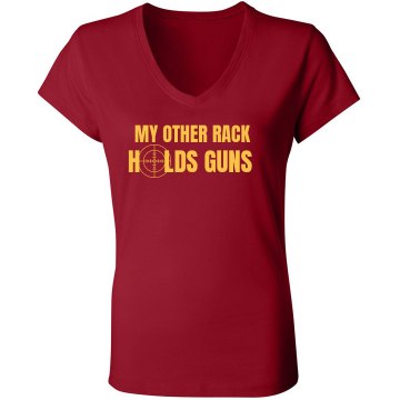 My Other Rack... Junior Fit Bella V-Neck Jersey Tee