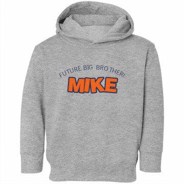 Future Big Brother! Toddler Rabbit Skins Hooded Sweatshirt