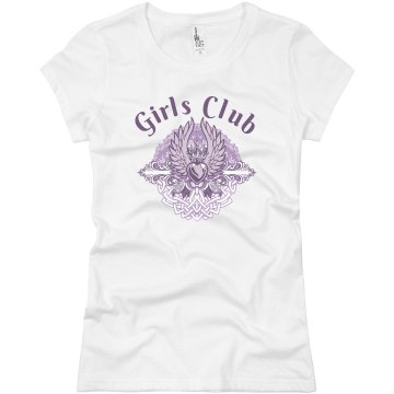 Girls Club Junior Fit Basic Bella Favorite Tee