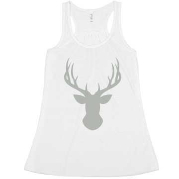 Buck Up In Here Misses Bella Flowy Boxy Lightweight Crop Tee