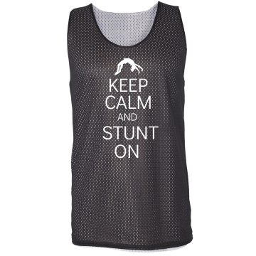 Stunt On Pinnie Badger Sport Mesh Reversible Tank