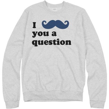 Cooper & Mustache Unisex Hanes Crew Neck Sweatshirt