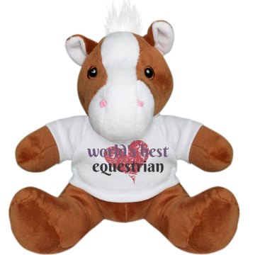World's Best Equestrian Plush Pony