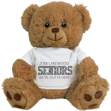 Seniors Graduation Bear Medium Plush Teddy Bear