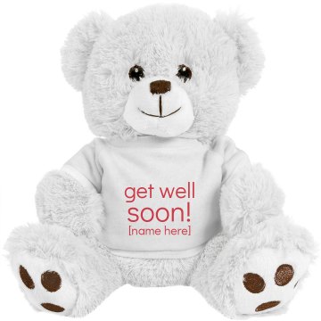 Get Well Soon Piggie Plush Pink Piggie