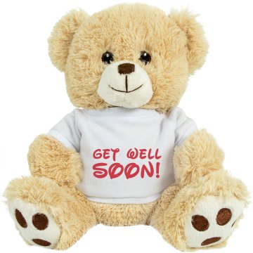 Get Well Soon Lion Plush Lion