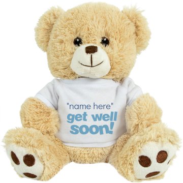 Get Well Soon Tiger Plush Tiger