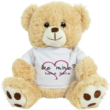 Be Mine Bear Medium Plush Teddy Bear