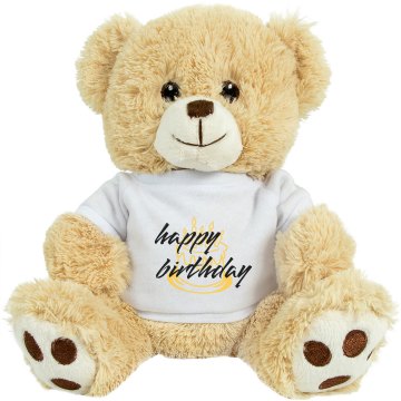 Happy Birthday Tiger Plush Tiger