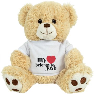 My Heart Belongs To Lion Plush Lion