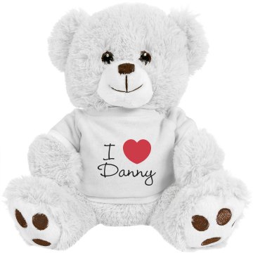 I Heart My Daddy Bunny Plush Bunny