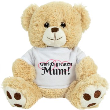 World's Greatest Mom Lamb Plush Lamb