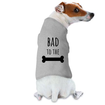 Bad To The Bone Doggie Skins Dog Hoodie Tee