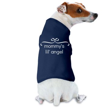 Mommy's Angel Doggie Skins Dog Hoodie Tee