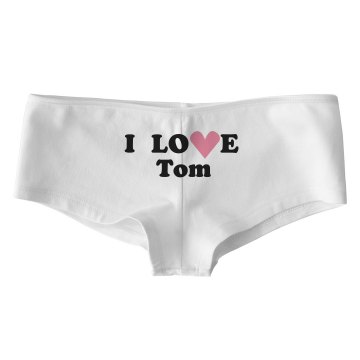 I Love Tom Bella Low Rise Thong