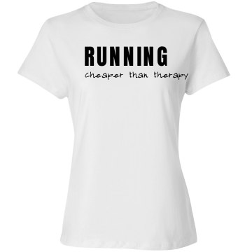 Running is Cheaper Alo Women's Bamboo Racerback Tank Top