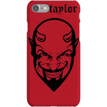 Idle Hands Devil Phone Plastic iPhone 5 Case Black