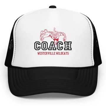 Coach Hat KC Caps Poly-Foam Snapback Trucker Hat