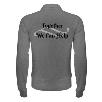 Together We Can Help Junior Fit Bella Cadet Zip Track Jacket
