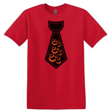 Bat Tie Dad Unisex Gildan Heavy Cotton Crew Neck Tee